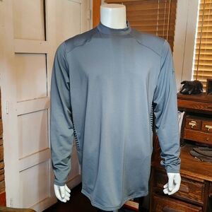 Under Armour ColdGear Reactor Long Sleeve Shirt Charcoal Gray Size 2XL